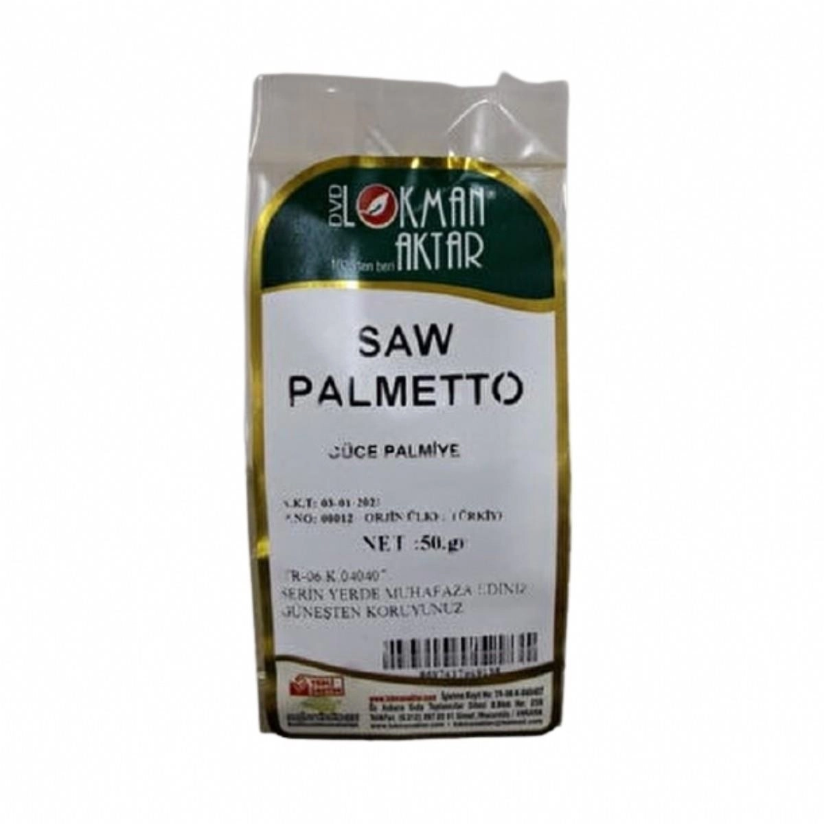 Saw palmetto 50 gr